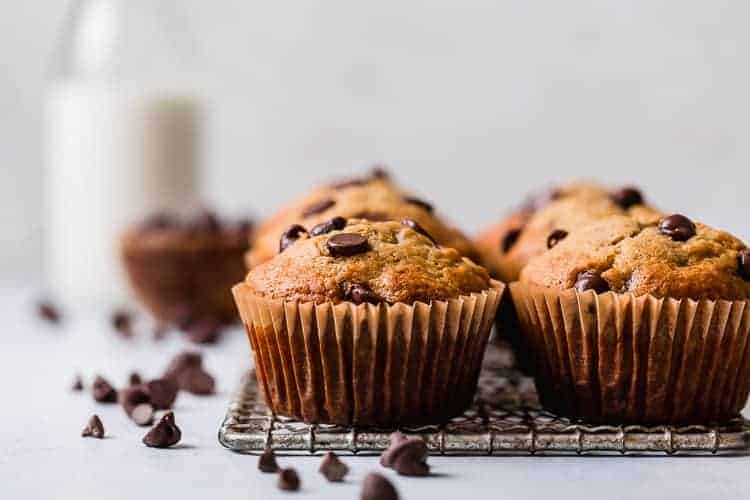 How To Make Gluten-Free Banana Chocolate Chip Muffins