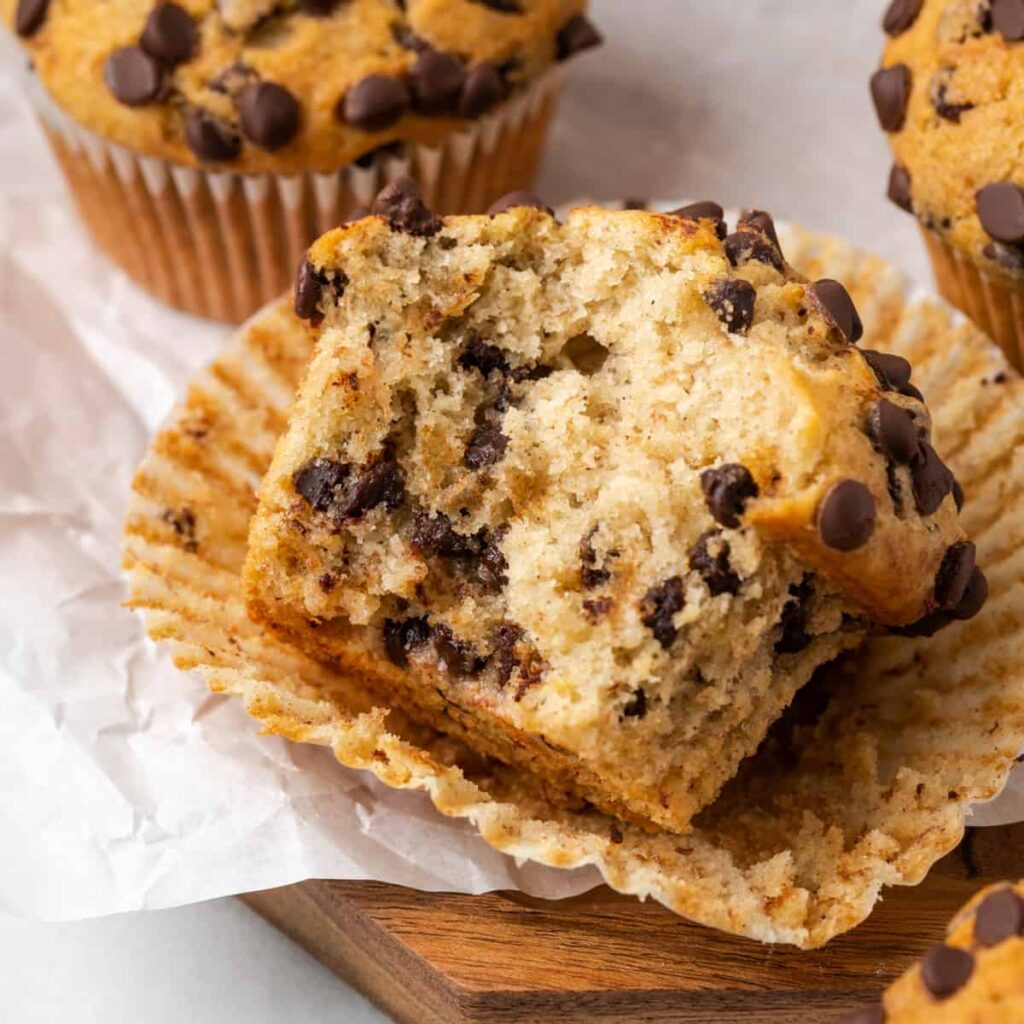 How To Make Gluten-Free Banana Chocolate Chip Muffins