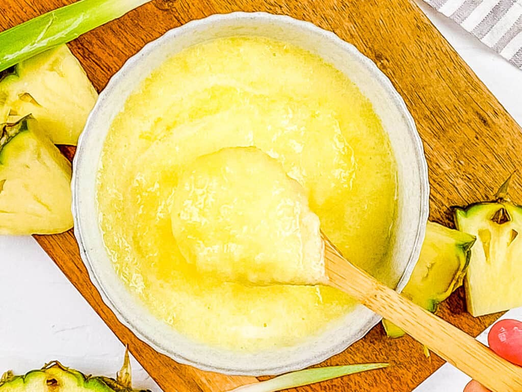 How To Make Pineapple Puree At Home ?